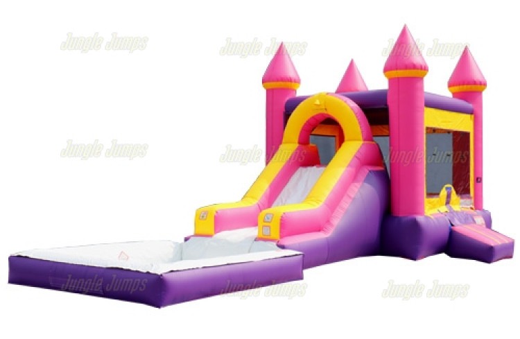 Purple Bounce House Combo (Dry)